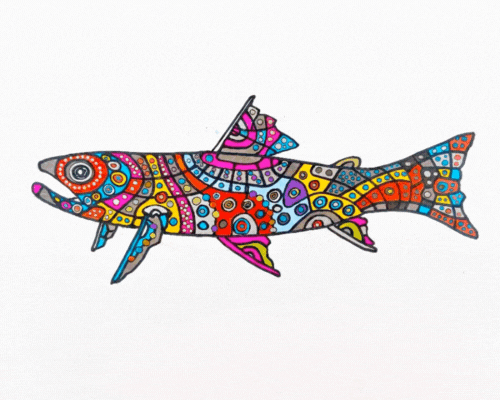 Trotella Microstigma - Magic - Stampa su tela OctoWonders