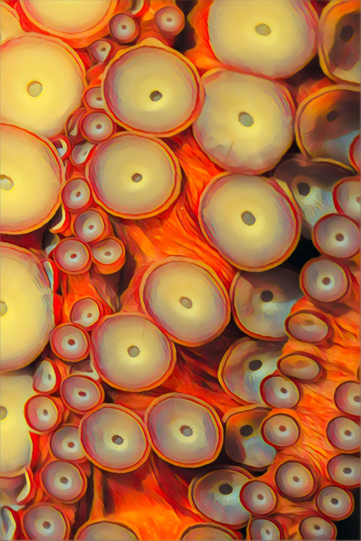 Octosuckers - Stampa su Tela - Stampa su tela OctoWonders