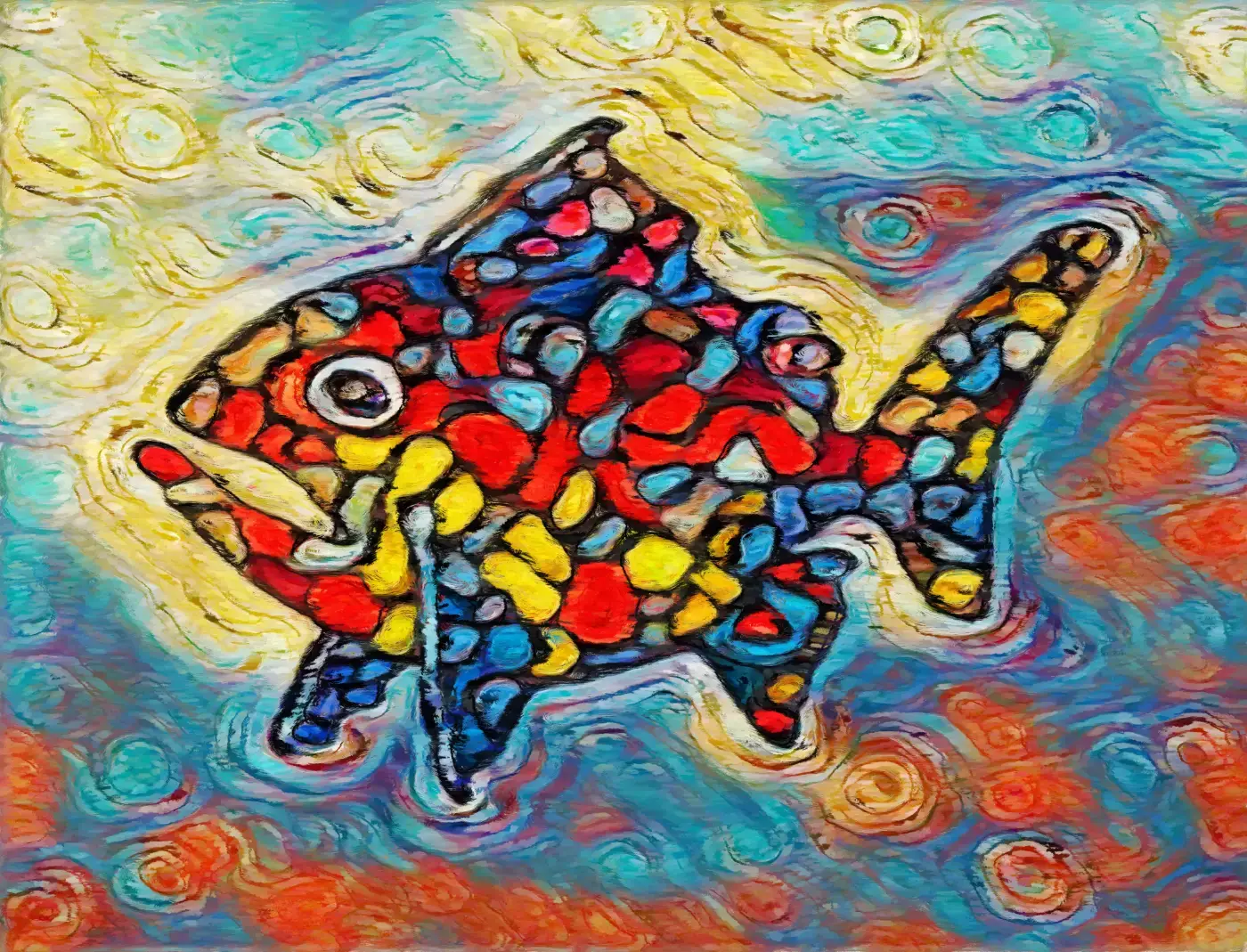 OLIM, QUIDAM PISCICULI ... - Stampa su Tela - Stampa su tela OctoWonders