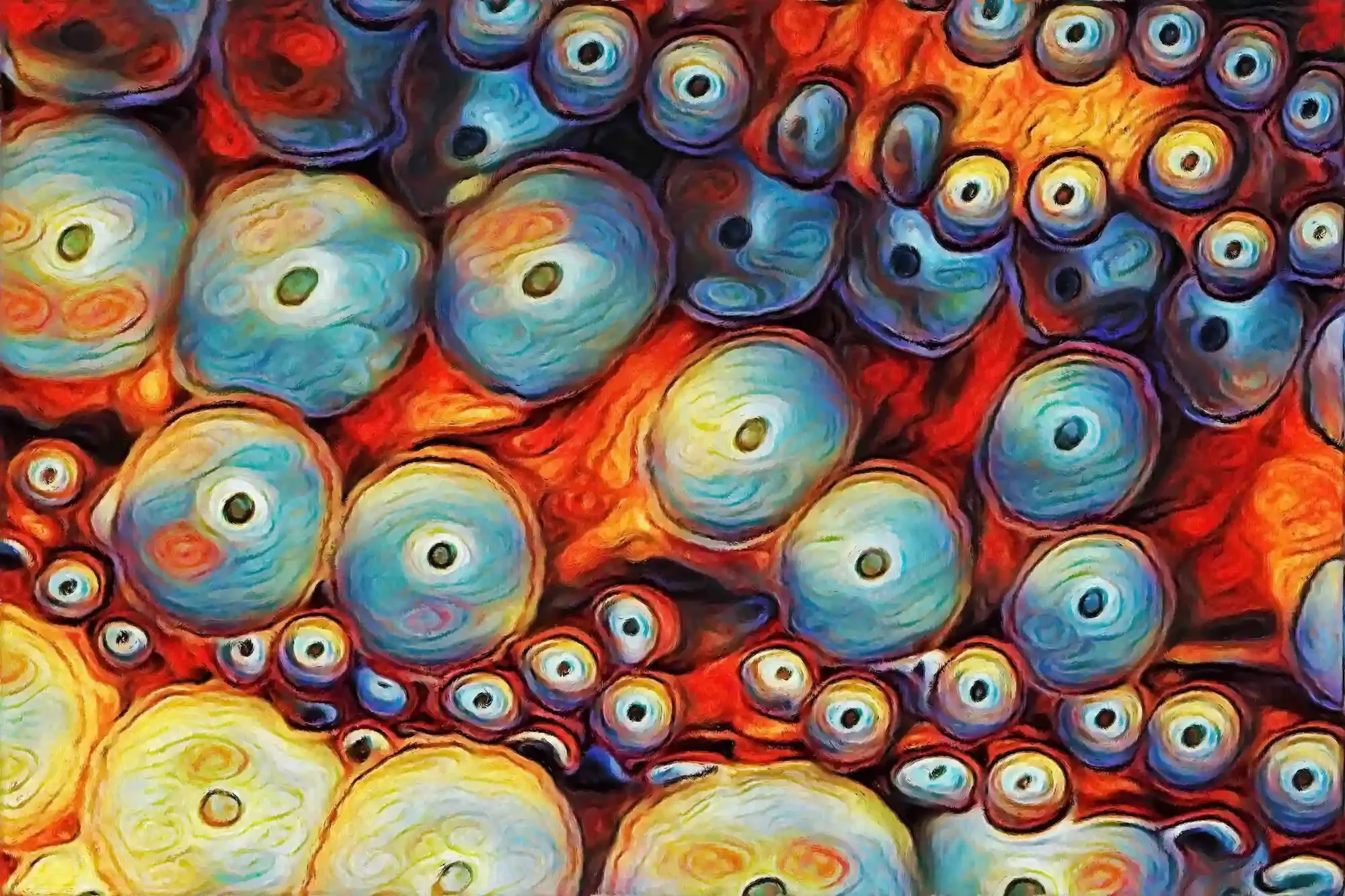 OctoWonders - Collezione stampe d'arte marina su tela