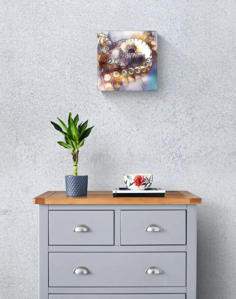 Octopot Linnearis - 40x40 - Anteprima stampa in ambiente