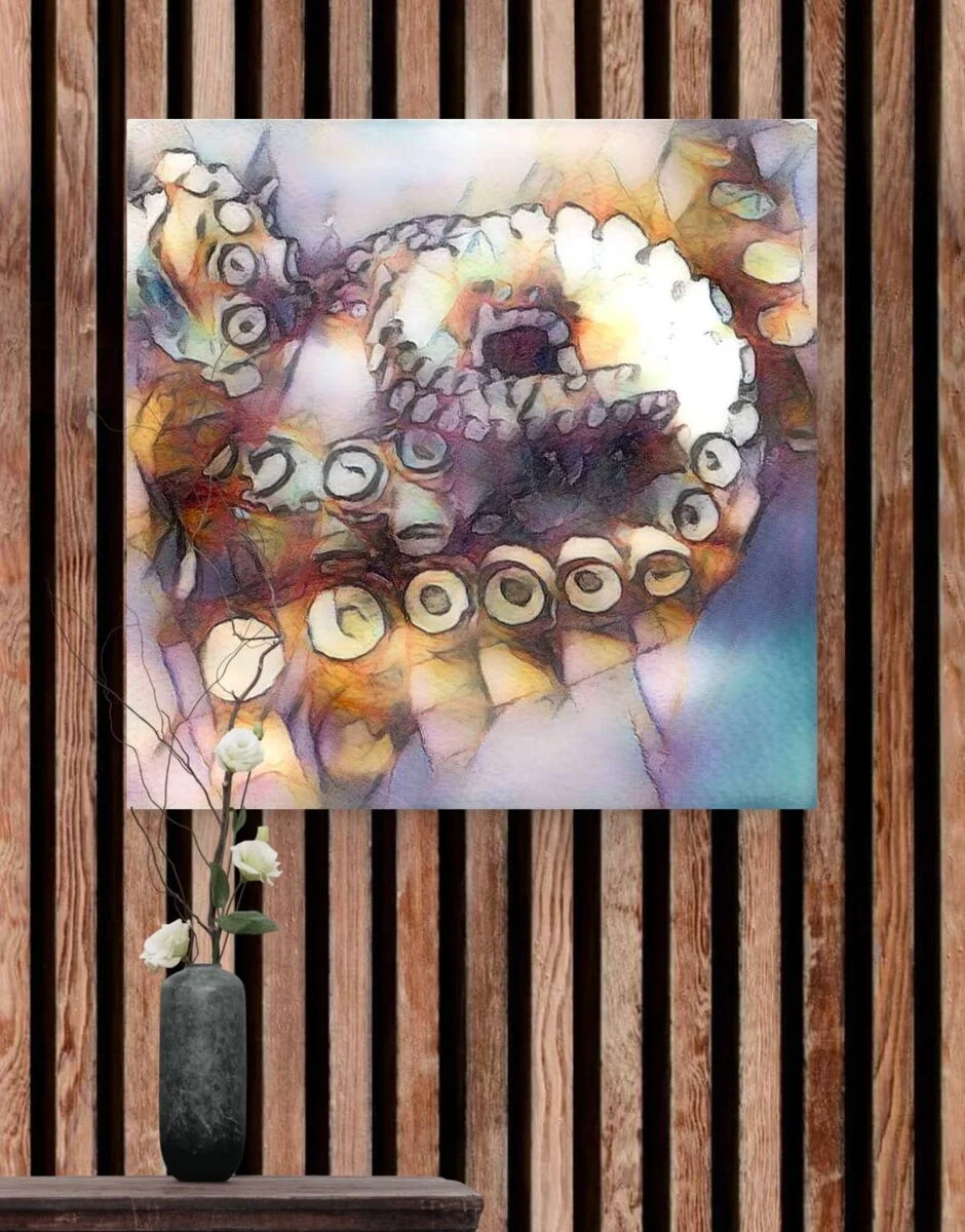 Octopot Linnearis - 80x80 - Anteprima stampa in ambiente