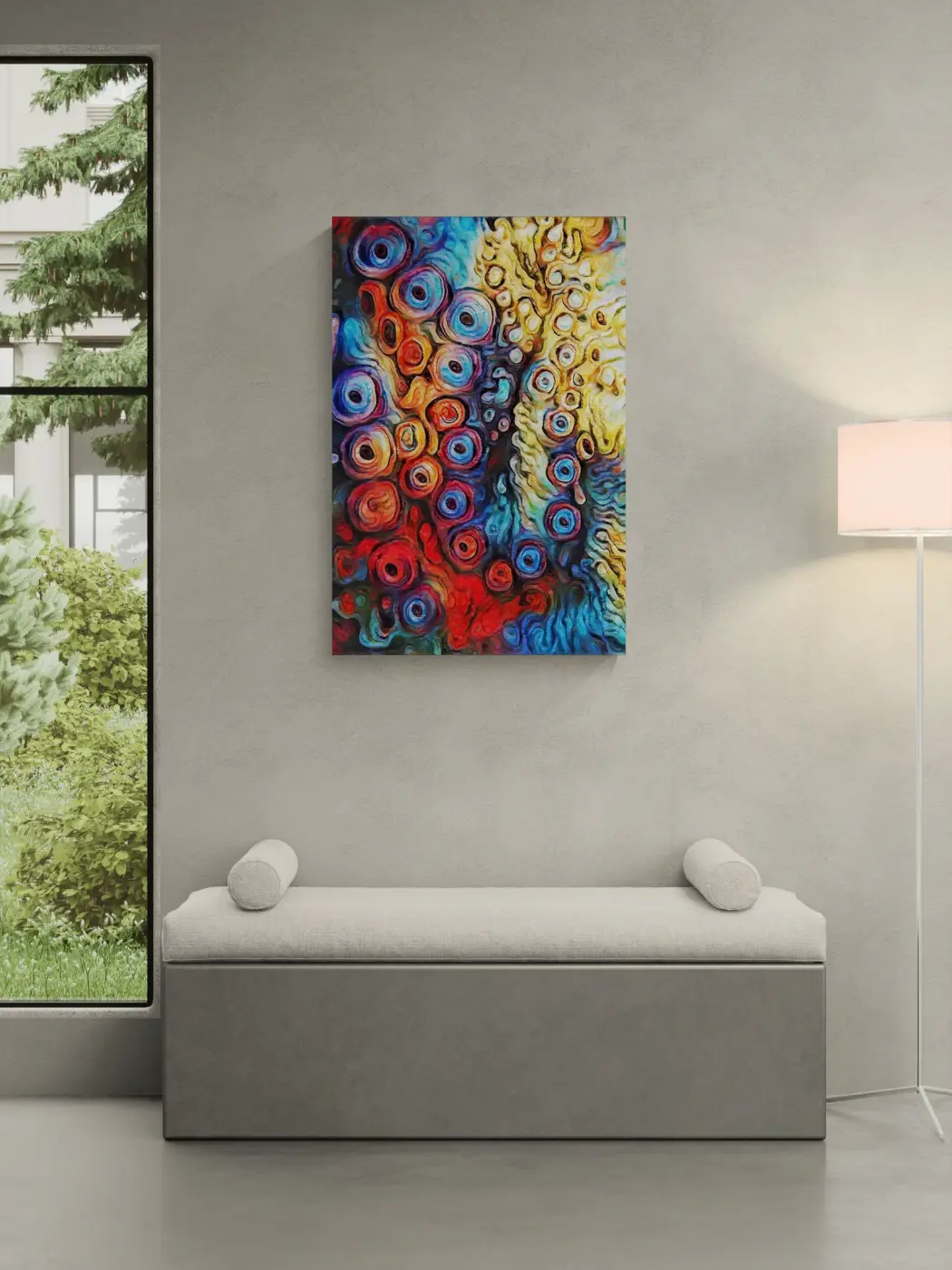 OctoCups Zoensis - 100x75 - Anteprima stampa in ambiente